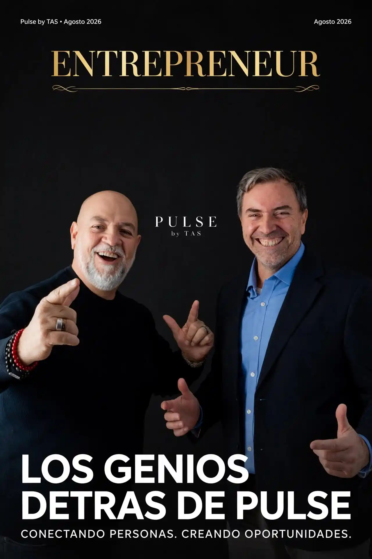 Portada Entrepreneur — Conectando personas, creando oportunidades